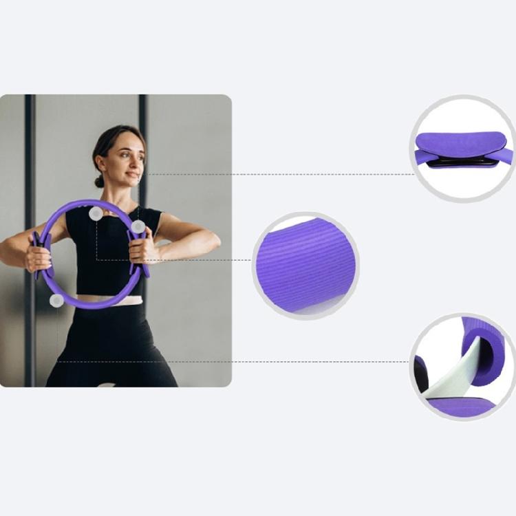 Women's Fitness Exercise Set Pilates Ball Rings and Band With Nonslip for Home Exercise And Flexibility