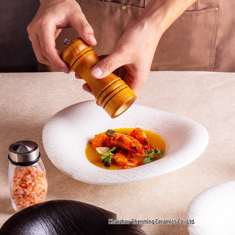 Premium Ceramic Plate - Thickened, High Appearance, Underglaze, Heat Resistant Tableware