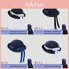 Korean Style Woolen Flat Top Hat With Ribbon For Women Autumn