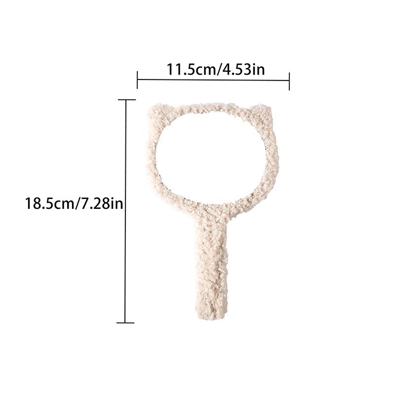 

Плюшевое зеркало для рук в виде медведя – Кавайное декоративное зеркало в стиле аниме для подарков на день рождения и коллекционных аксессуаров