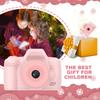Long Lens Kids Selfie Camera 1080P HD 2.4 Inch IPS Screen Digital Camera Toys Child Camera for 6 7 8 9 10 Year Old Boys Girls