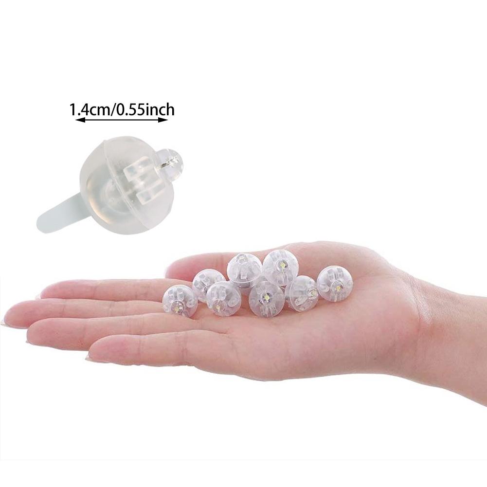 50pcs Mini LED Balloon Light Colorful Flashing Luminous Tumbler Ball Lamp Lantern Light Christmas Wedding Party Decorations