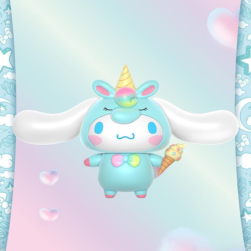 Blocos de Construção Série Sanrio Não Tóxicos Fofo Unicórnio Kuromi My Melody Cinnamoroll Hello Kitty Personagem de Anime Modelo de Tijolos Brinquedos para Crianças Presentes