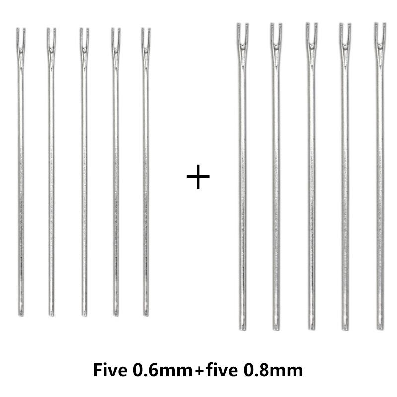 0.6Mm 0.8Mm Igła do Rerootingu Włosów Lalki Przemalowywanie Głowy Lalki Reborn Narzędzia do Ukorzeniania Włosów Akcesoria do Robienia Peruk