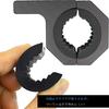 Set of 2 Motorcycle Bumper Bracket Mounting Bracket No Drilling