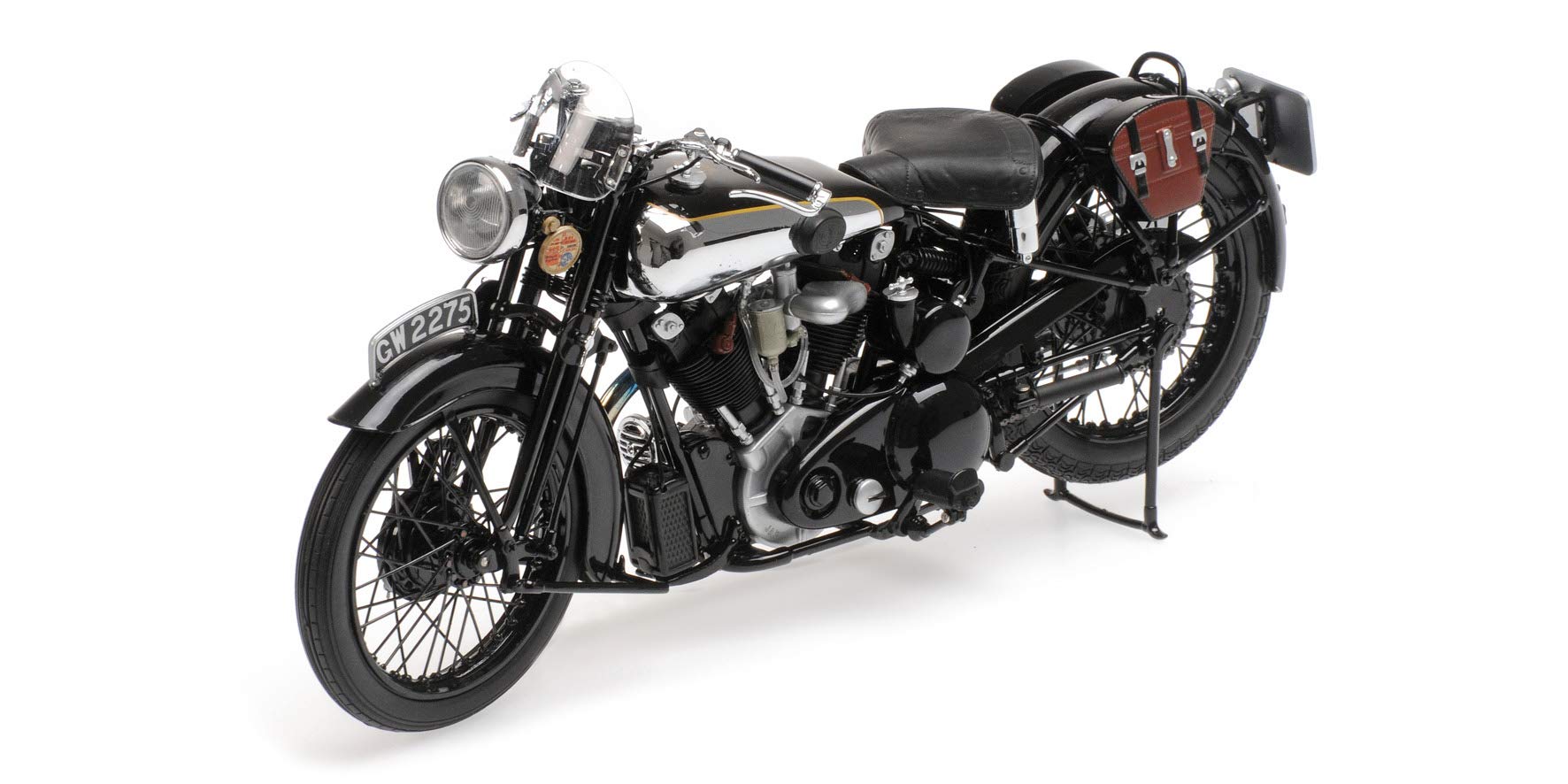 

MINICHAMPS Scale Brough Superior SS 100 Lawrence 1935 1/12 T.E.