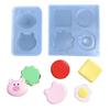Silicone Craft Molds Food Grade Hamburger Shaped Silicone Clay Molds Silicone Material Perfect for DIY Crafts and Baking