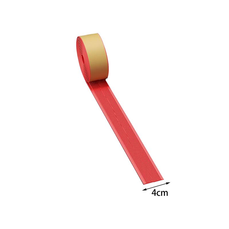 

100 см самоклеящаяся противоскользящая лестничная полоса ПВХ-полоса для ступеней наклейка для лестницы защитный коврик для ступеней герметизирующая полоса для пола 4cm красный