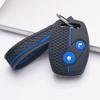 Soft Silicone Car Key Cover Keychain For Honda 7th 8th Gen Accord CRV Odyssey Fit City Civic And Classic Old Model Anti-Scratch Guard