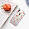 Watermelon Pattern Phone Case for iPhone 16 15 8 7 6 6S Plus X SE XR XS 14 11 12 13 Mini Pro Max Mobile Case