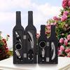 Bottle Shape Corkscrew Set Simulation Stainless Steel Red Wine Tool Kit Portable High-End Red Wine Toolbox For Wine Lovers