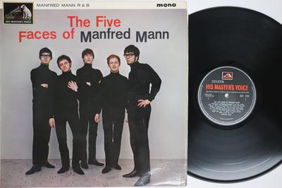 LP Record MANFRED MANN  Five Faces Of Manfred Mann CLP1731 HIS MASTERS V 1964 UK Rock Used