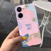 For Realme 10 2022 Lovely Printing Jelly Silicone Case For Realme10 RMX3630 Funda Realme 10 4G Soft TPU Phone Cases