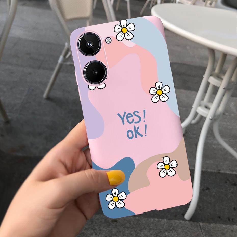 For Realme 10 2022 Lovely Printing Jelly Silicone Case For Realme10 RMX3630 Funda Realme 10 4G Soft TPU Phone Cases