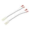 4Pcs Car Door Speaker Wire Harness Adaptor Cable 72-7300 For Kia Hyundai