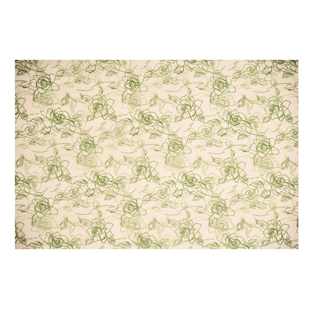 Töpferei, Keramik, Ton-Transferpapier, Blumenmuster, dekoratives Kunsthandwerk für Töpferei, Schüssel, Flasche, Dekoration, Wohnaccessoire