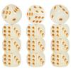 New 10Pcs 16Mm Glow In The Dark Fluorescent Dice Set For Bar Ktv Graduation Singles Party Board Games Trpg D6 Role Playing Dice