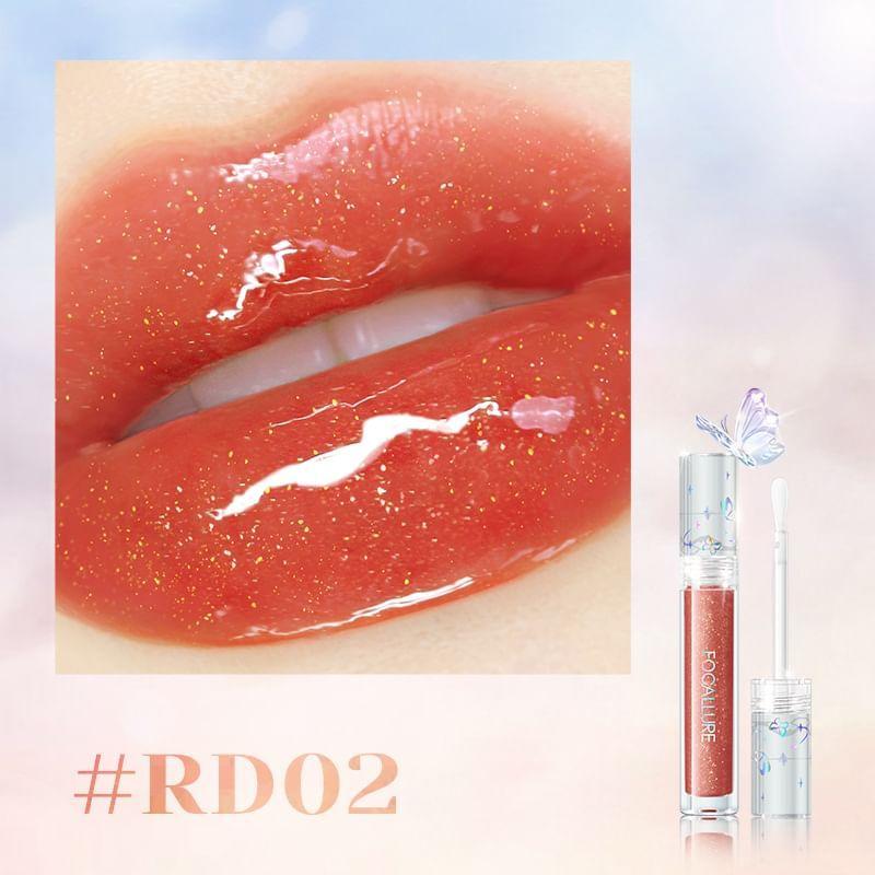 FOCALLURE - Watery Glow Lipgloss - 4 Colors