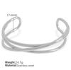Popular Jewelry Fashion Versatile Multi-layer Bracelet Simple Opening Titanium Steel Cross Bracelet Women's Jewelry