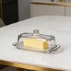 Glass   Dish with Lid Rectangular Multifunction Airtight Cov Ed   Tray Dishwash  Safe for Count Top Fridge Refrig Ator