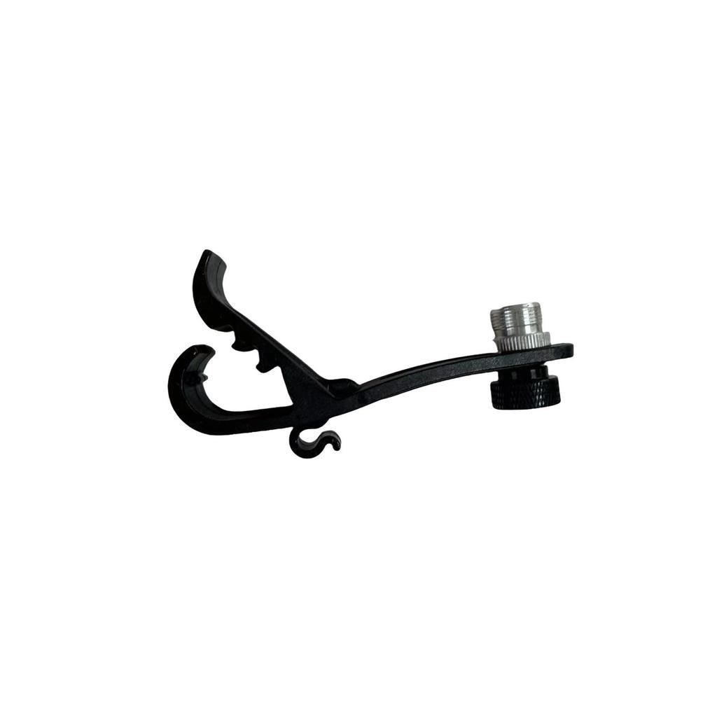 Jazz-Schlagzeug-Snare-Mikrofonständer & Clip-Set