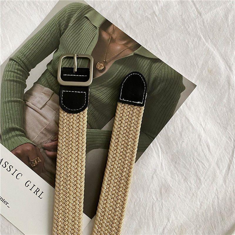 Stylish Woven Belt For Women Ideal For Casual Outfits Perfect With Jeans And Stylish Attire