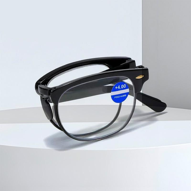 New Personalized Mini Retro Round Frame Reading Glasses For Men Women Fashion Spring Legs Rejuvenated 133
