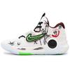 KD Trey 5 X Cushioning Slip Resistant Abrasion Resistant Mid Top Basketball Shoes Men's Black White DJ7554-014(Team241-)