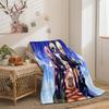 Naruto series flannel blanket 2D printing sofa blanket thickened blanket