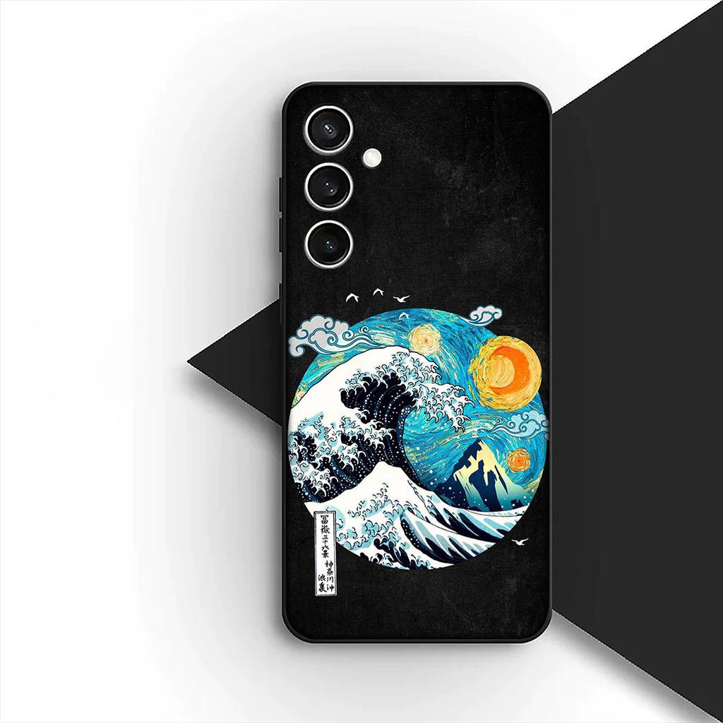 Casing for Apple iPhone 17 Pro XS Max Air 6 7 8 Plus 5 + SE 2022 SE2 16E Phone Cover Protective Case The Great Wave of Kanagawa