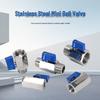 Stainless Steel High-Pressure Mini Ball Valve
