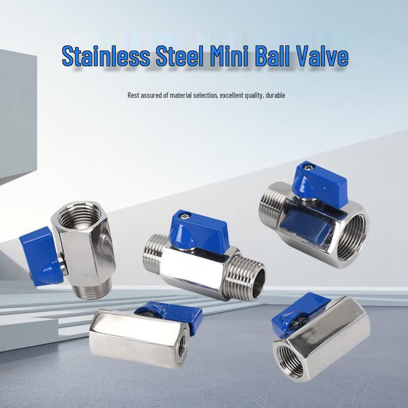 Stainless Steel High-Pressure Mini Ball Valve