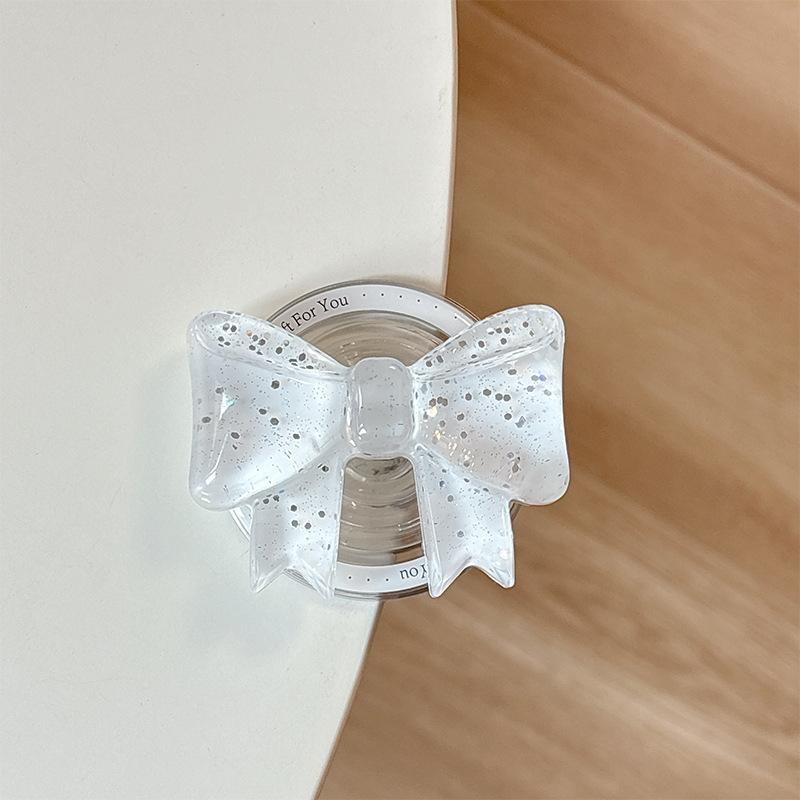 

Three-Dimensional Bow, Mobile Phone Airbag Bracket, Magnetic Suction Type, Suitable For Magsafe Ring, Desktop Watching Drama Support, Niche