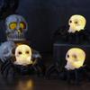 Glowing Spider Light Candle LED Night Light Creative Halloween Lamp  LED Electronic Candle Light
