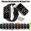 Pasek do Xiaomi Band 7 Pro Silikonowa Wymienna Opaska na Nadgarstek Bransoletka do Smartwatcha Akcesoria do MiBand 7Pro