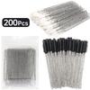 200 Pcs Eyelash Extension Makeup Set Special Eyelash Removal Micro Brush Lipline Brush for Women Lash Make Up Tool