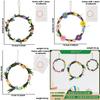 Wreath Easter Exquisite In Small Medium And Large Sizes Featuring Colorful Eggs And Blooms Beautiful