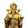 Brass Standing Of Ornament, Wealth God Statue For Home, Company, Factory, Lobby, Traditional Auspicious Craft Display