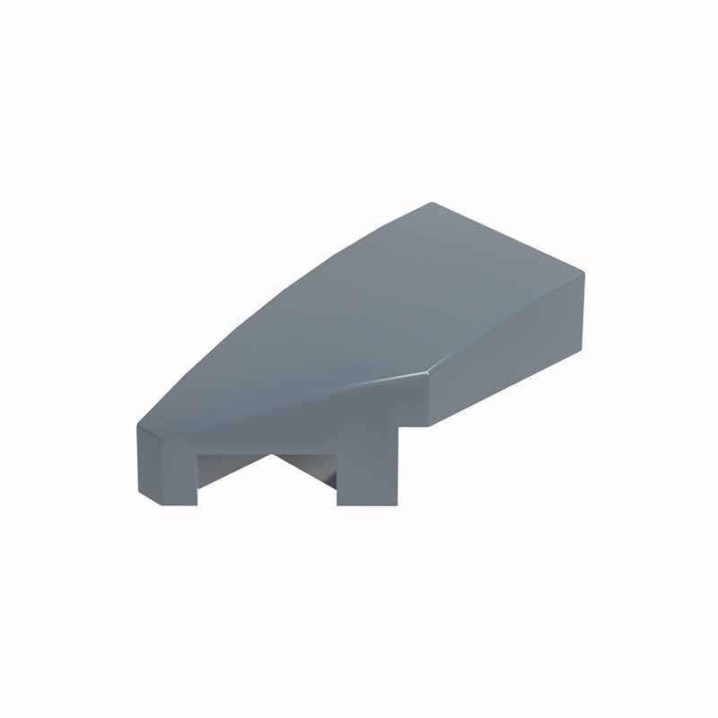 55PCS MOC Compatible Building Blocks 29120 Parts 1x2 Wedge-shaped Curved Panel (left) DIY Children's Toy Gift