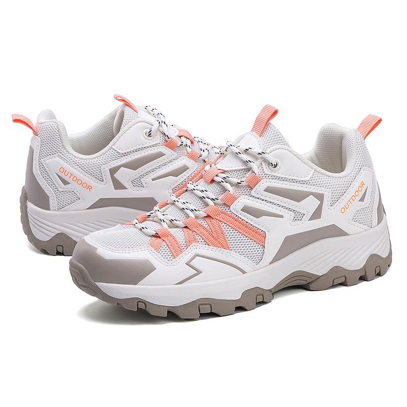 Outdoor-Freizeitschuhe Damenschuhe Gummisohle verschleißfest rutschfest Wandern Offroad Kletterschuhe Mesh atmungsaktive Sportschuhe