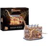 Wooden 3D Puzzle - REVELL - Tiny Adventures - Natural Museum - Brachiosaur - LED