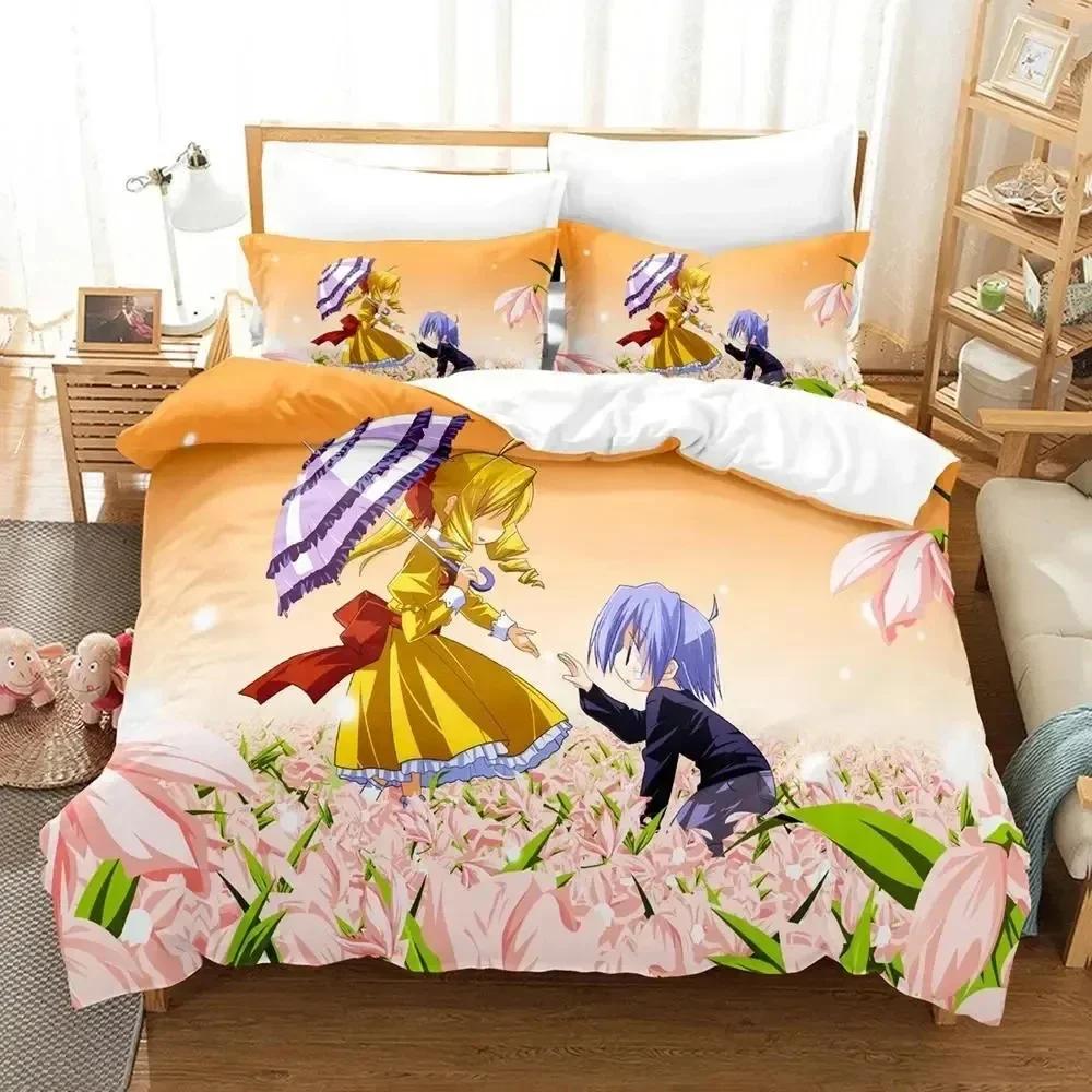 Anime Hayate the Combat Butler Bedding set Printed Duvet Cover Pillowcase Single Double Queen Super King Size Sets