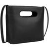 Calvin Klein Minimalist Letter Embossed Casual Commuter Crossbody Tote Bag Women Bags Space-Black 40W0839-010