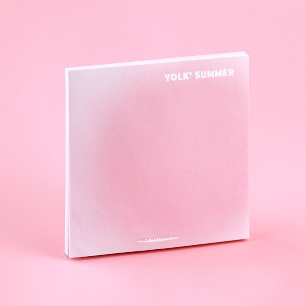 80Sheets Gradual Halo Sticky Notes Colorful Note Paper Fashion Memo Pad Sticky  Gift