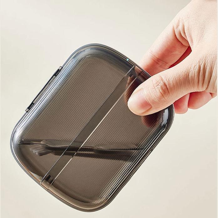 Invisible Braces Box Put Orthodontic Retainer Storage Box Invisalign Orthodontic Portable Denture Storage Box Cleaning