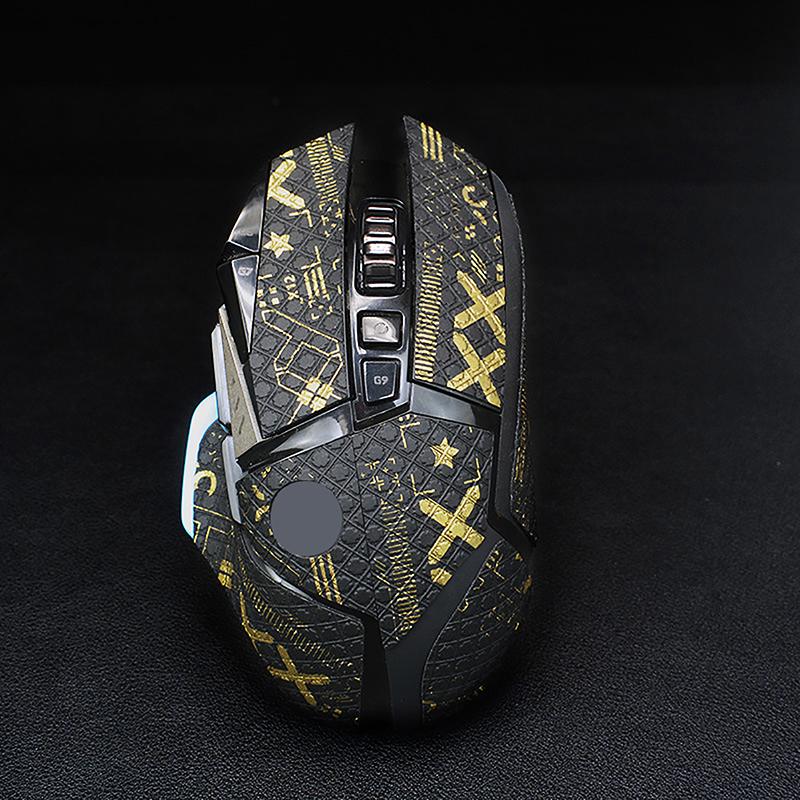 Mouse Grip Tape Skate Handmade Sticker Non Slip Lizard Skin Suck Sweat For G502 Wireless Mouse