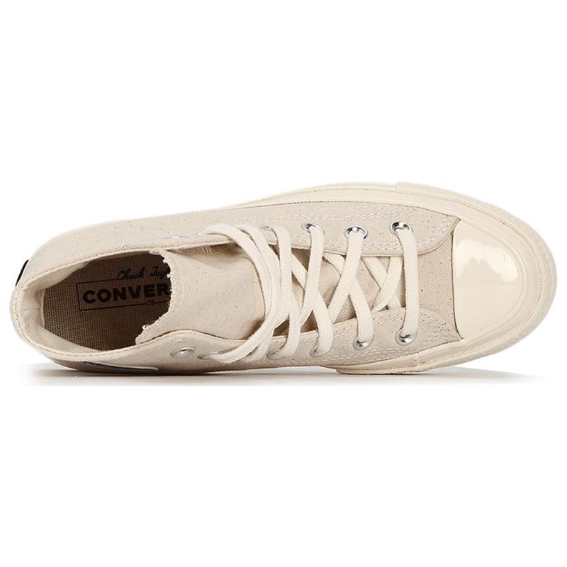 Converse 1970s Comfortable and versatile high-top canvas shoes unisex beige off-white