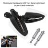 Motorcycle Handguards LED Turn Signal Light Hand Brush Guards Protection