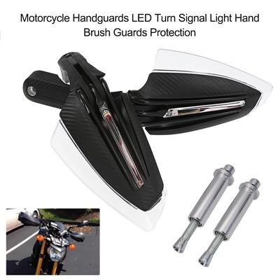 Motorrad Handprotektoren LED Blinker Hand Bürstenschutz