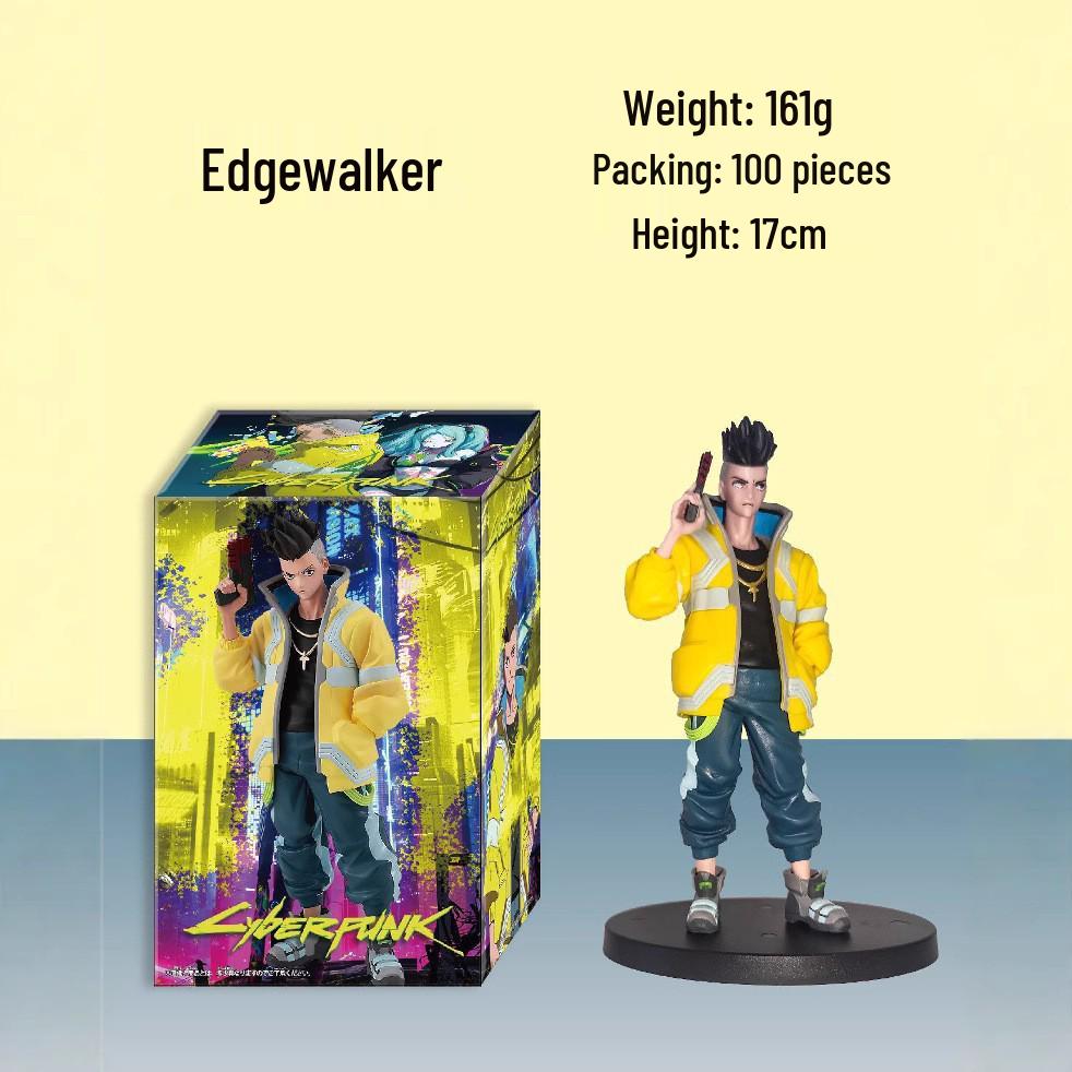 Cyberpunk Edgerunners Lucy, David & Rebecca Desktop Figurines